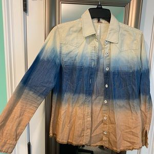 Free People Button Down Shirt
